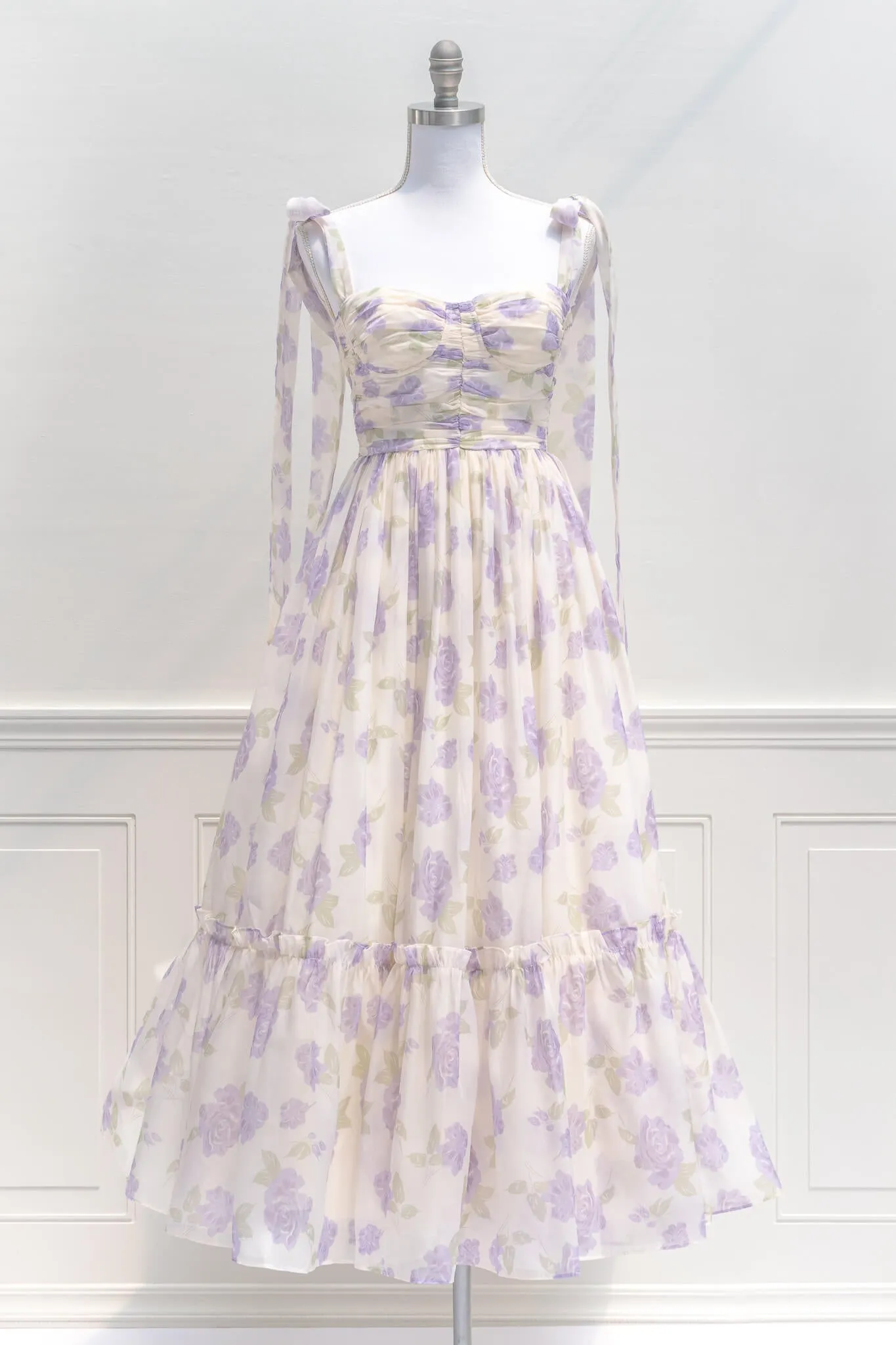 Ever After Midi Dress - Lavender