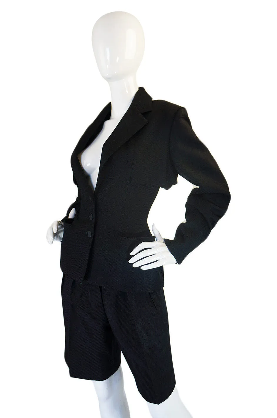 Fall 1990 Azzedine Alaia Jacket & Shorts Suit