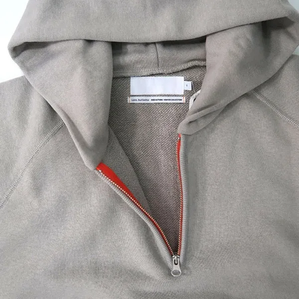 【Graphpaper/グラフペーパー】”LOOPWHEELER” for GP Harf-Zip Parka