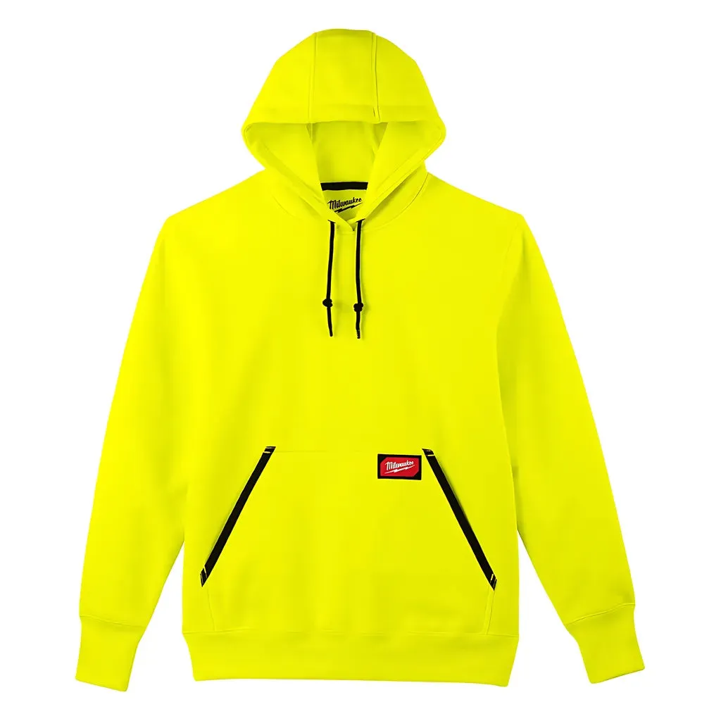 Heavy Duty Pullover Hoodie - Hi Vis 2X