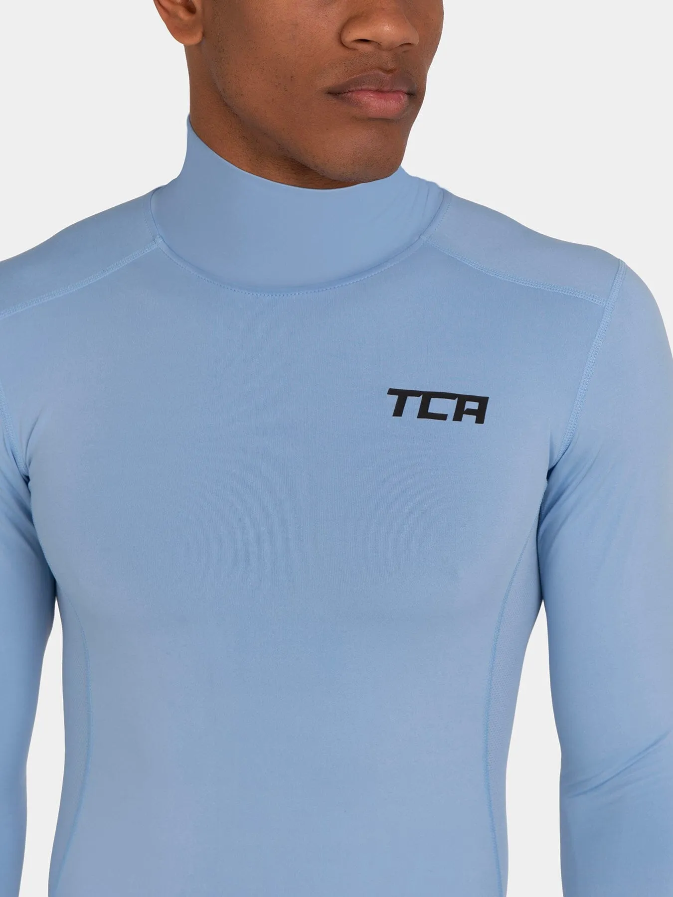 Hyperfusion Compression Base Layer Long Sleeve Mock Neck For Men