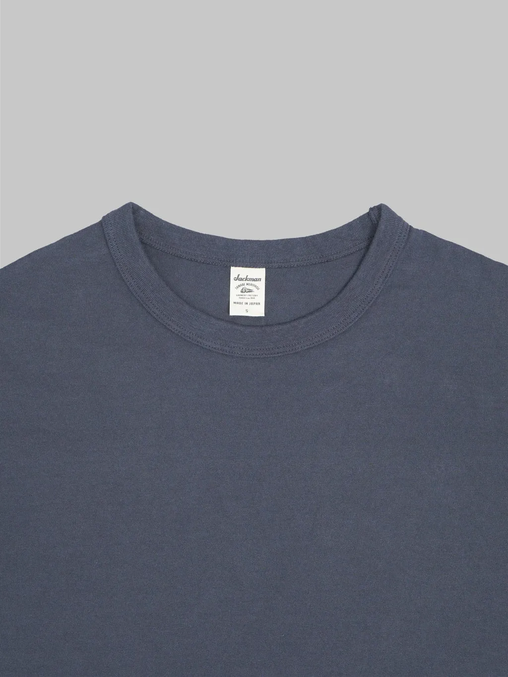 Jackman Lead-Off T-Shirt Dark Blue Grey