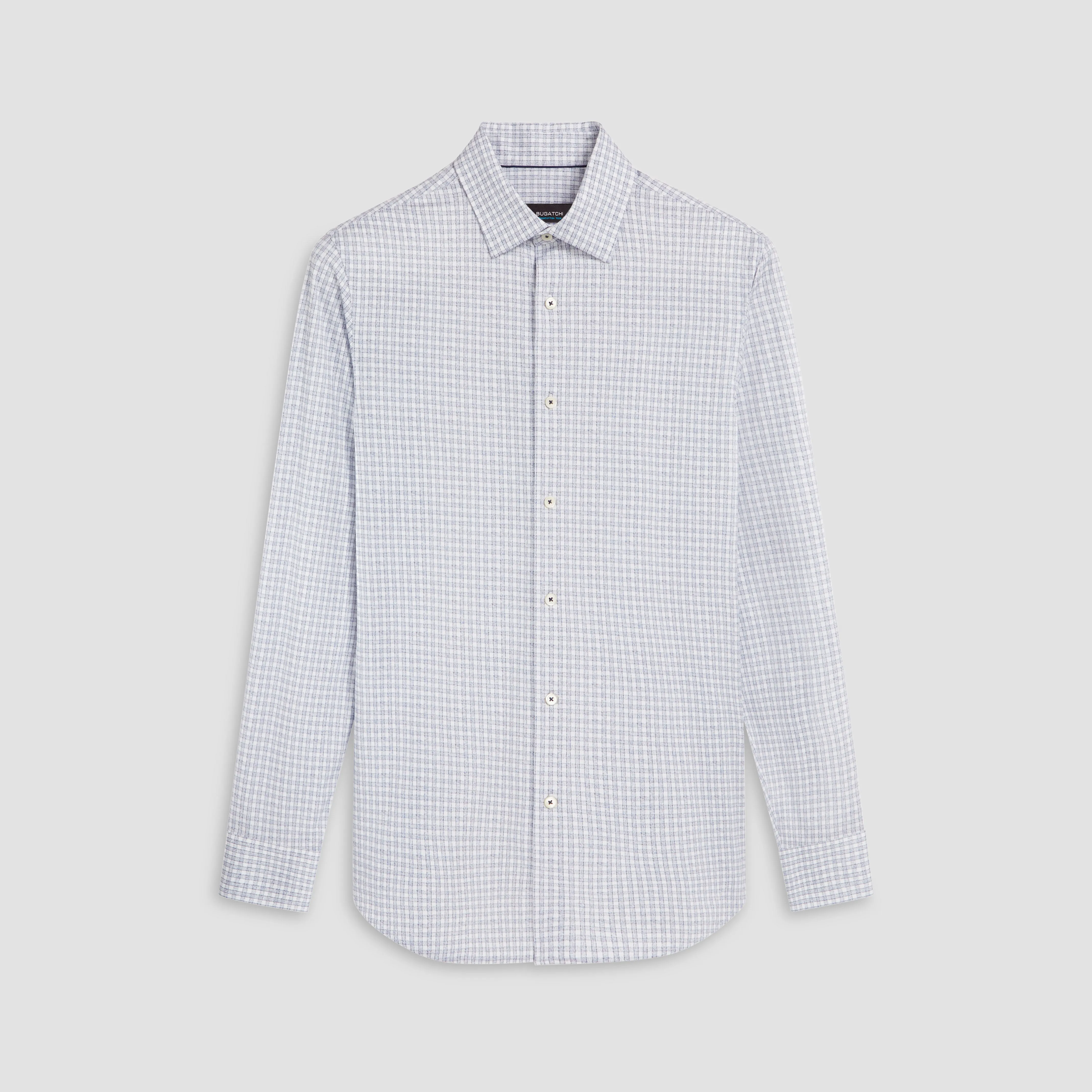 James Mini Check Print OoohCotton Shirt