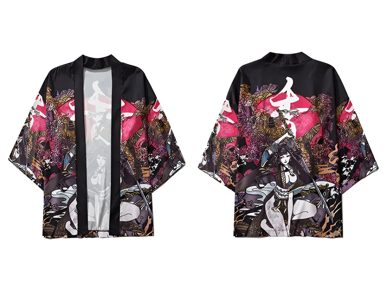 Japanese Samurai Kimono