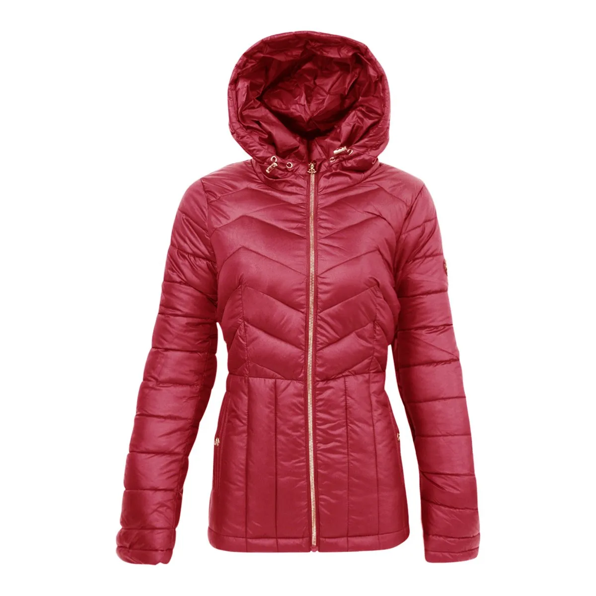 Jessica Simpson Women's Chevron Quilted Puffer Jacket