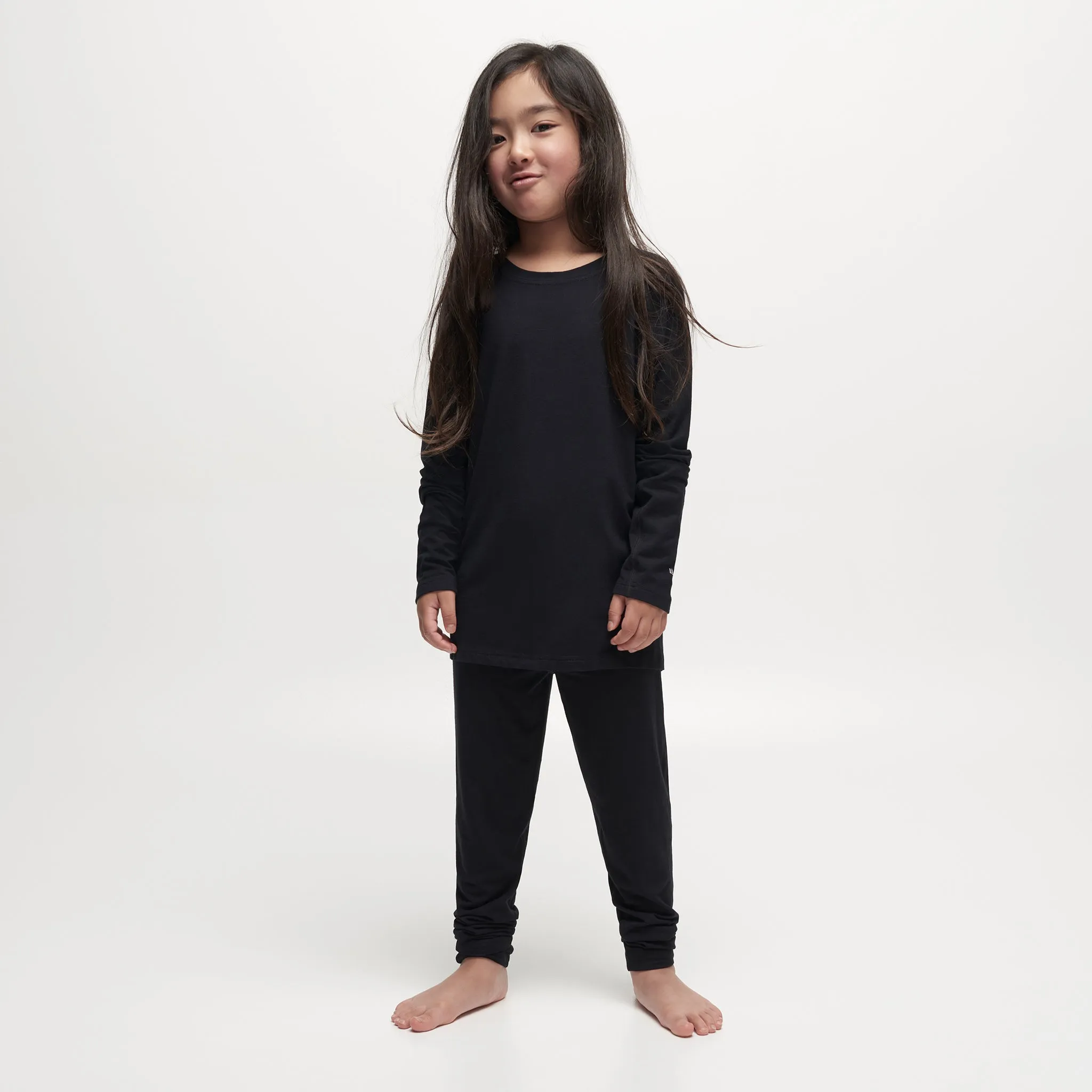 Kids Core Midweight Raglan Base Layer