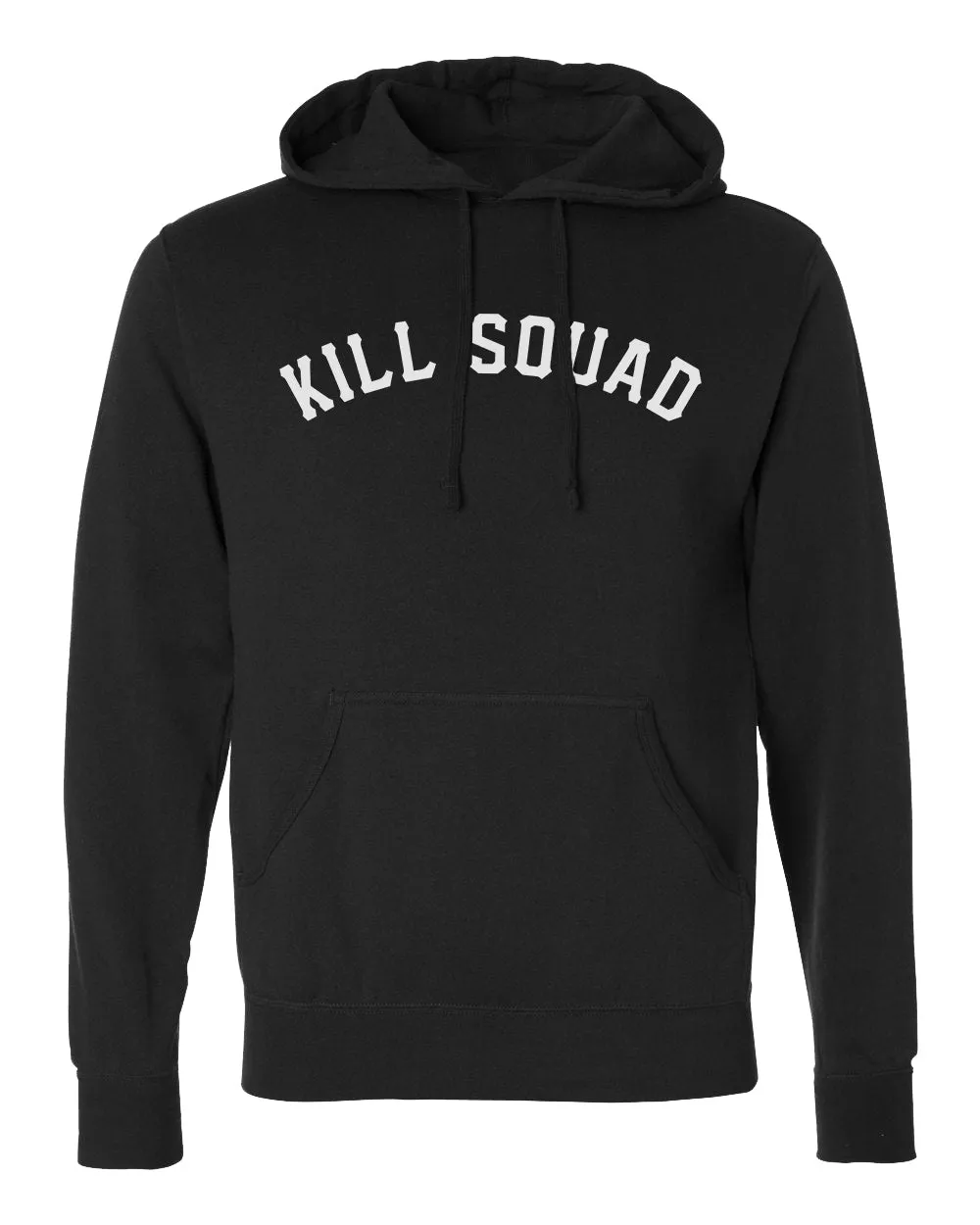 Kill Squad - on Black Pullover Hoodie