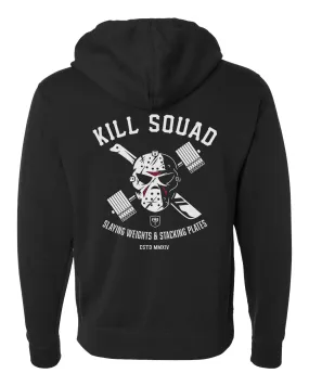 Kill Squad - on Black Pullover Hoodie