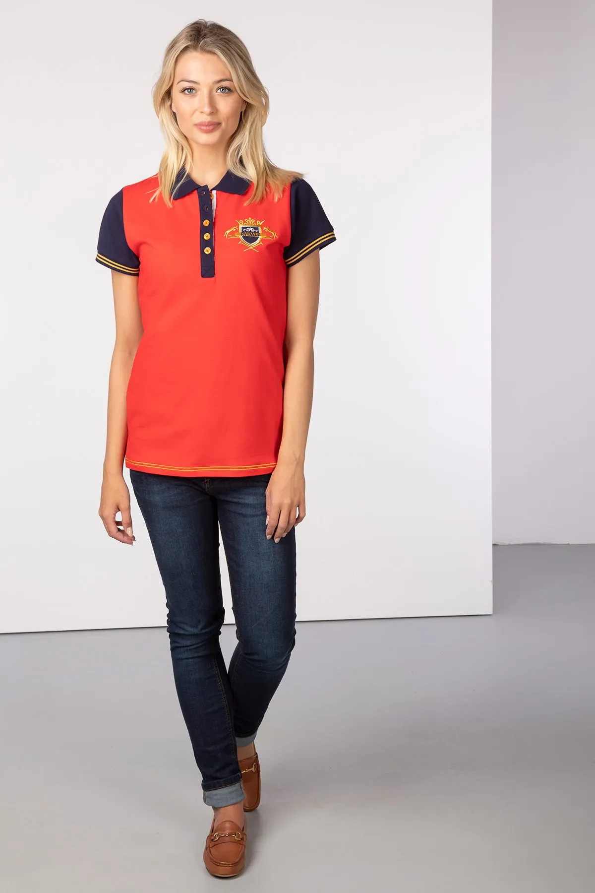 Ladies Lucy Emblem Polo Shirt