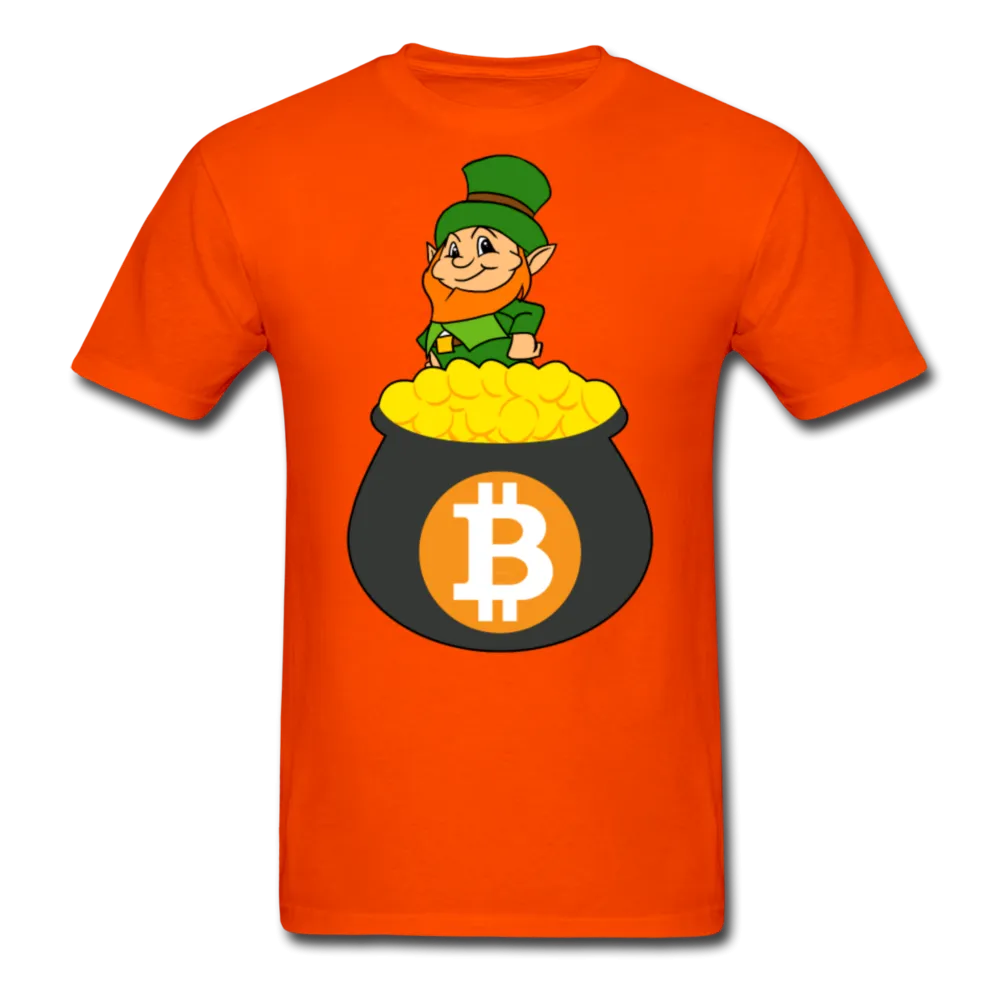 Leprechaun Bitcoin Men's Classic T-Shirt