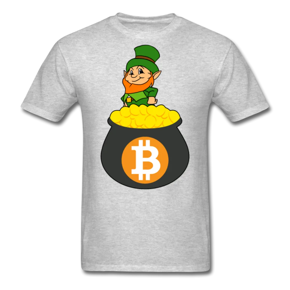 Leprechaun Bitcoin Men's Classic T-Shirt