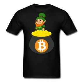 Leprechaun Bitcoin Men's Classic T-Shirt