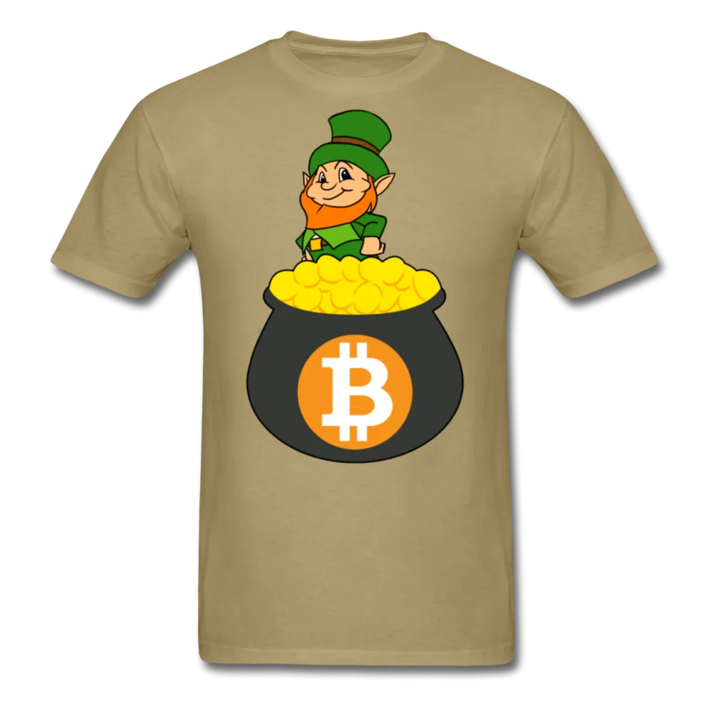 Leprechaun Bitcoin Men's Classic T-Shirt