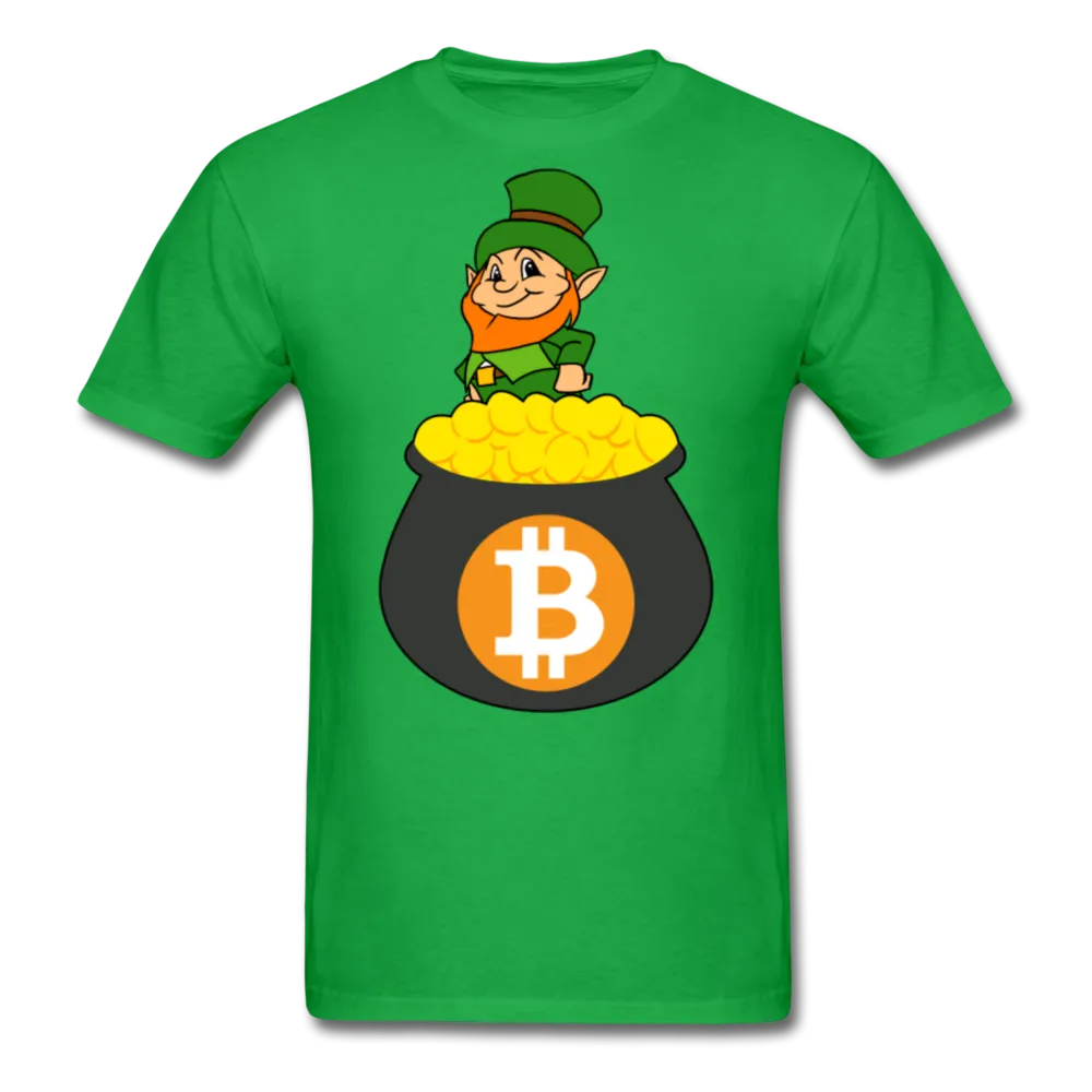 Leprechaun Bitcoin Men's Classic T-Shirt