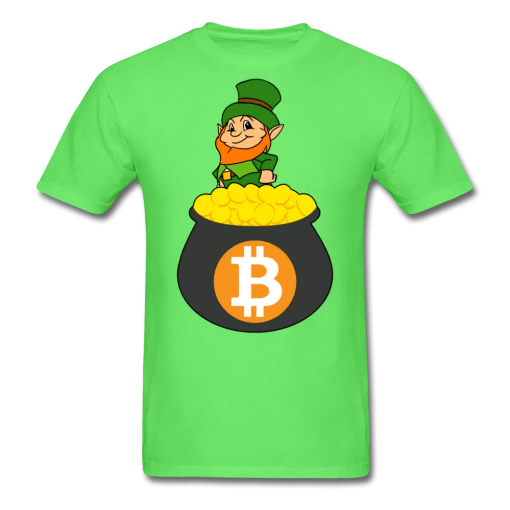 Leprechaun Bitcoin Men's Classic T-Shirt