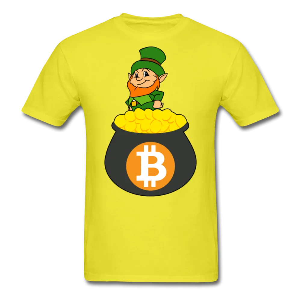 Leprechaun Bitcoin Men's Classic T-Shirt