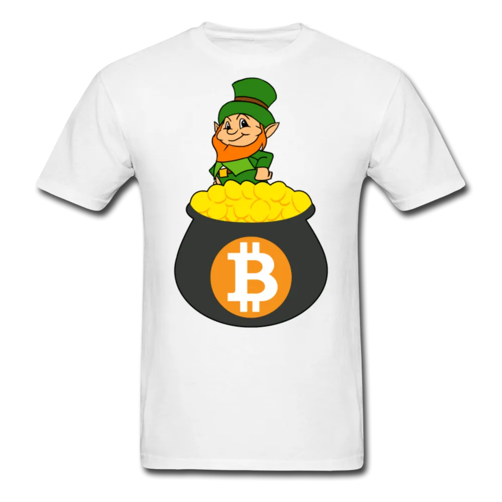 Leprechaun Bitcoin Men's Classic T-Shirt