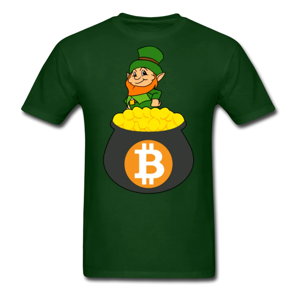 Leprechaun Bitcoin Men's Classic T-Shirt