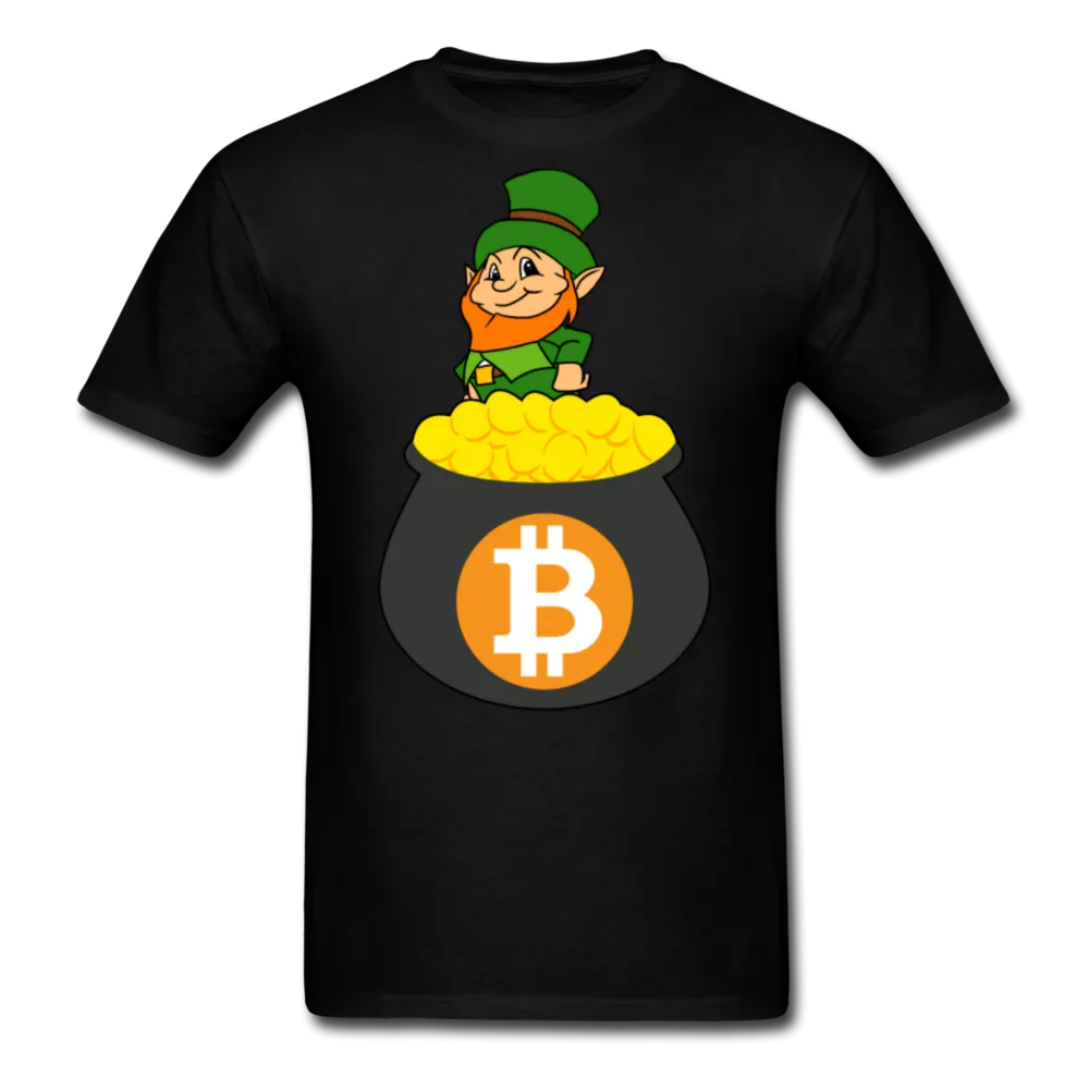 Leprechaun Bitcoin Men's Classic T-Shirt