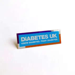 Light Blue Diabetes UK Lapel Badge (INT)