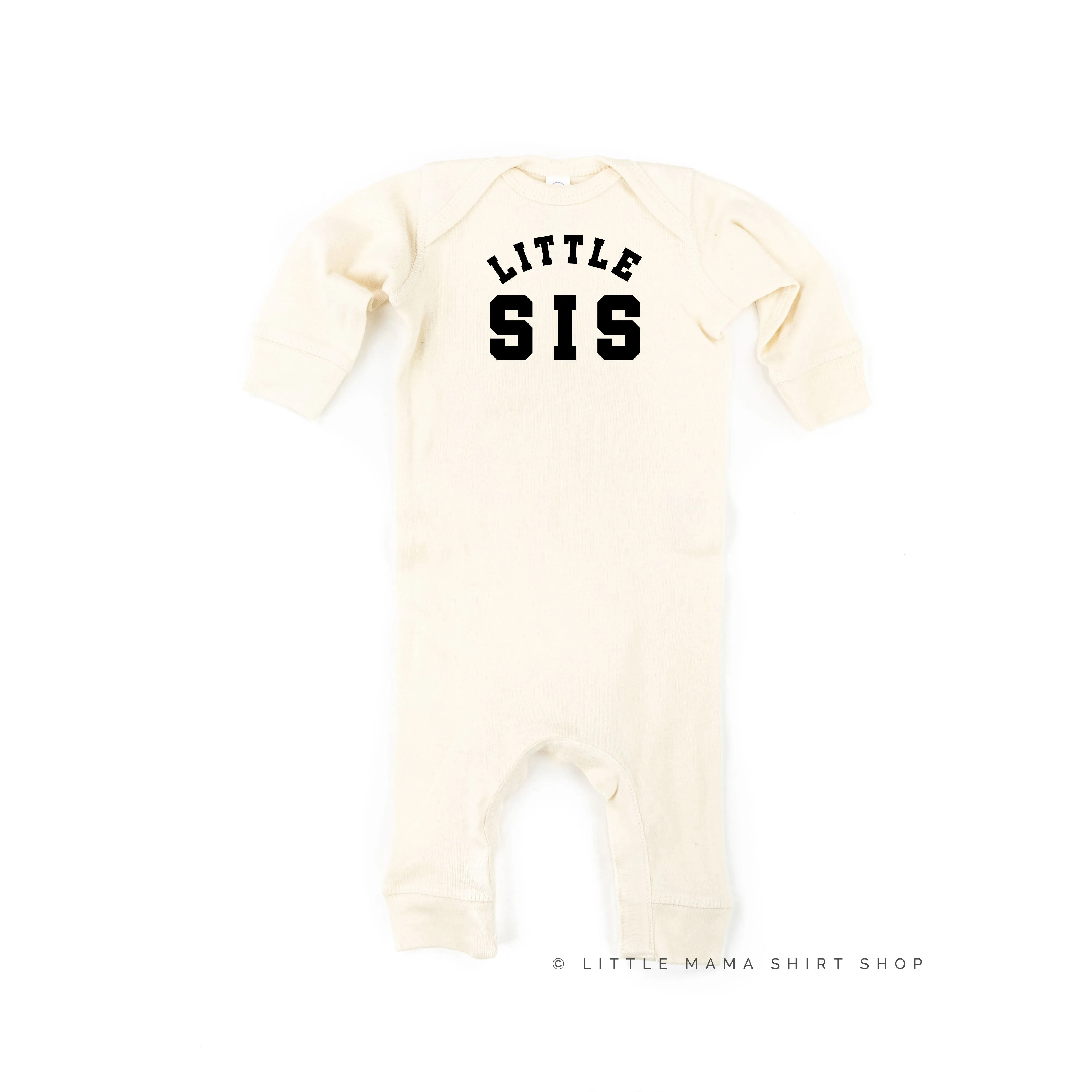 LITTLE SIS - Varsity - One Piece Baby Sleeper