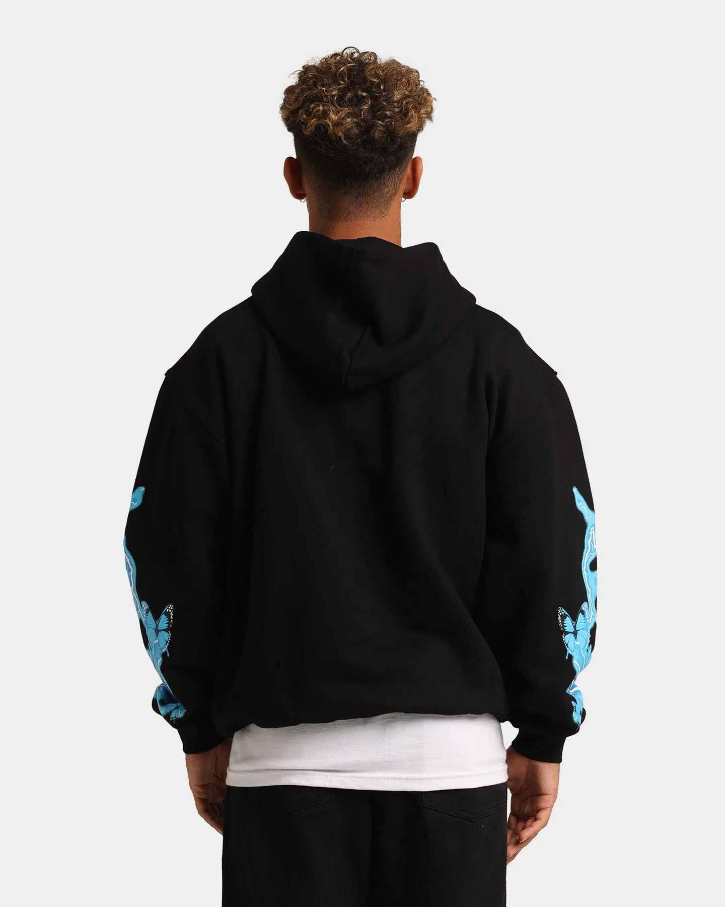 Loiter Electro Butterfly Hoodie Black