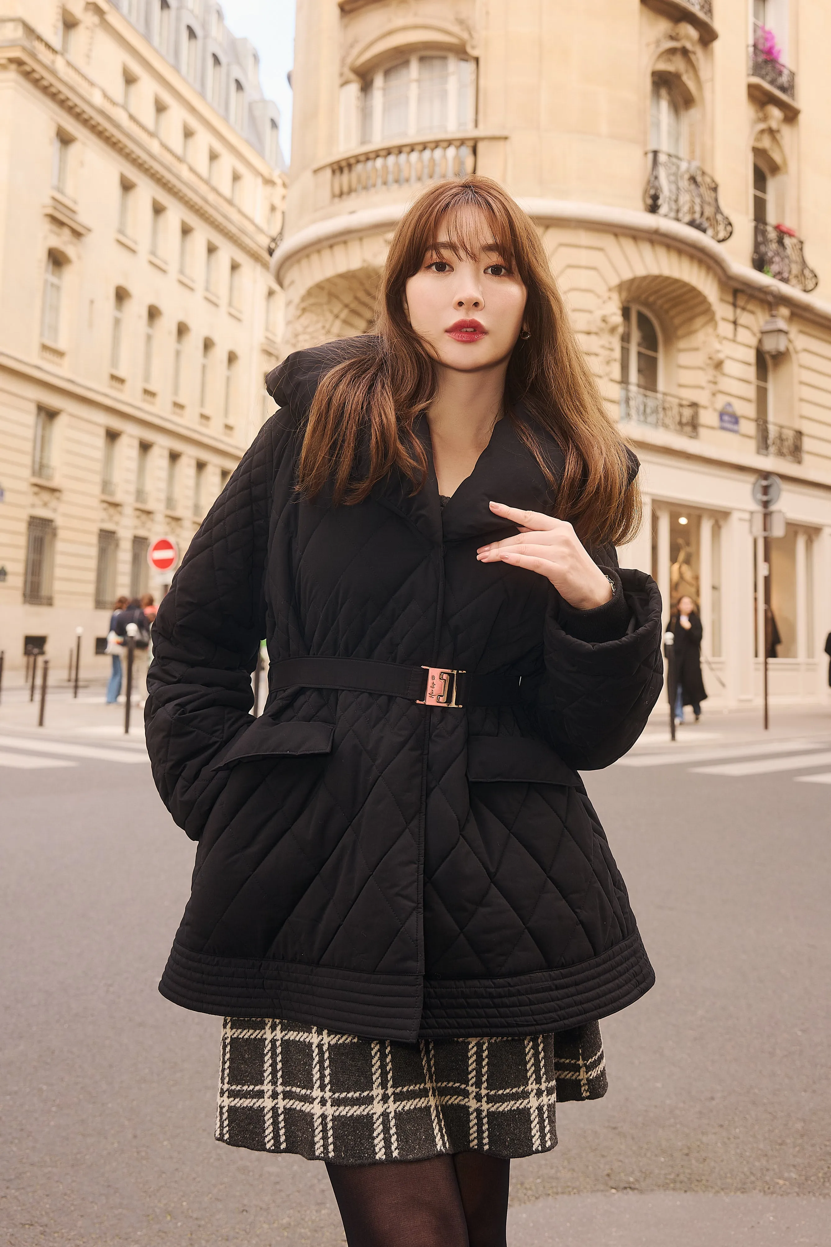 Madison Quilted Short Coat