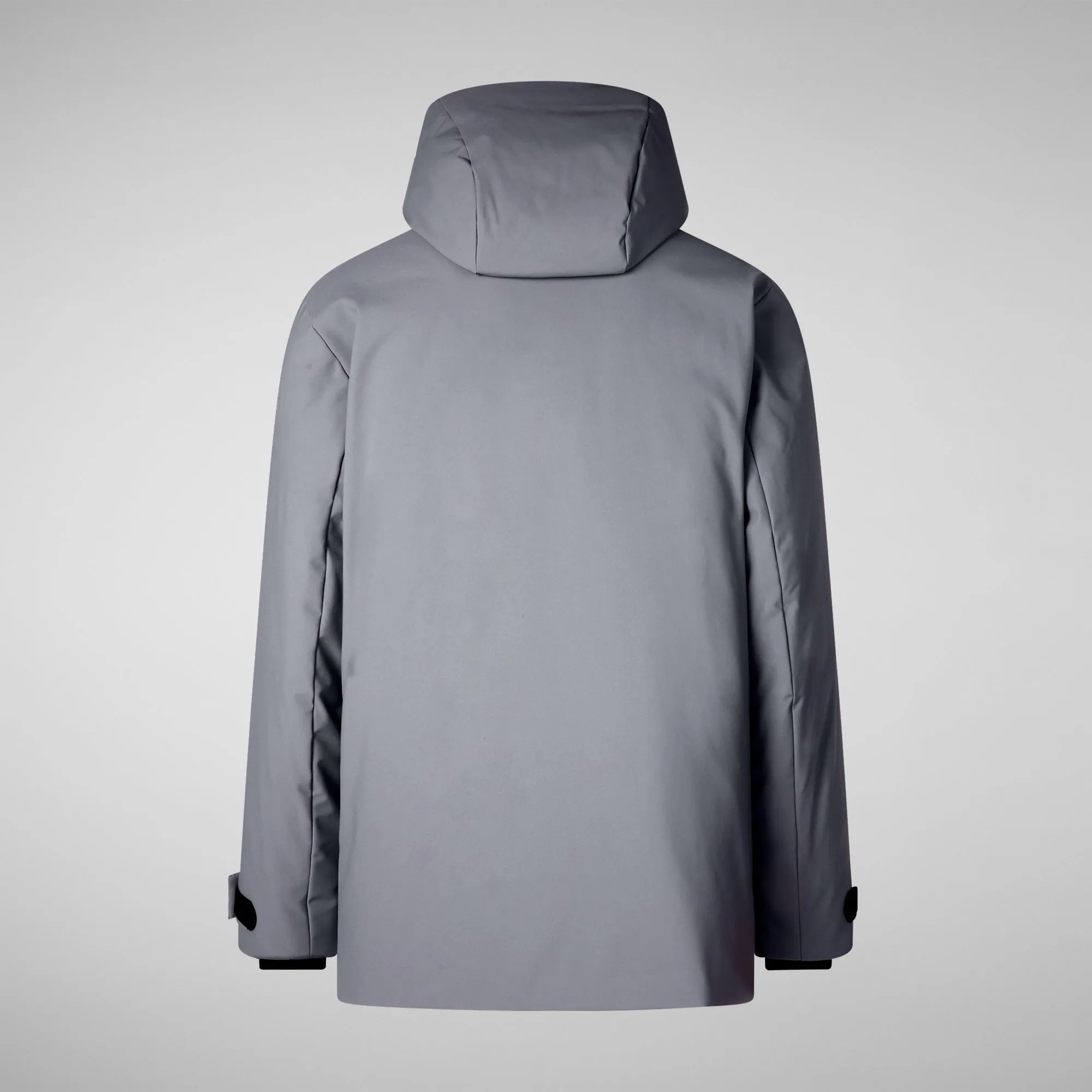 Men's  hooded parka Wilder in Mid Grey