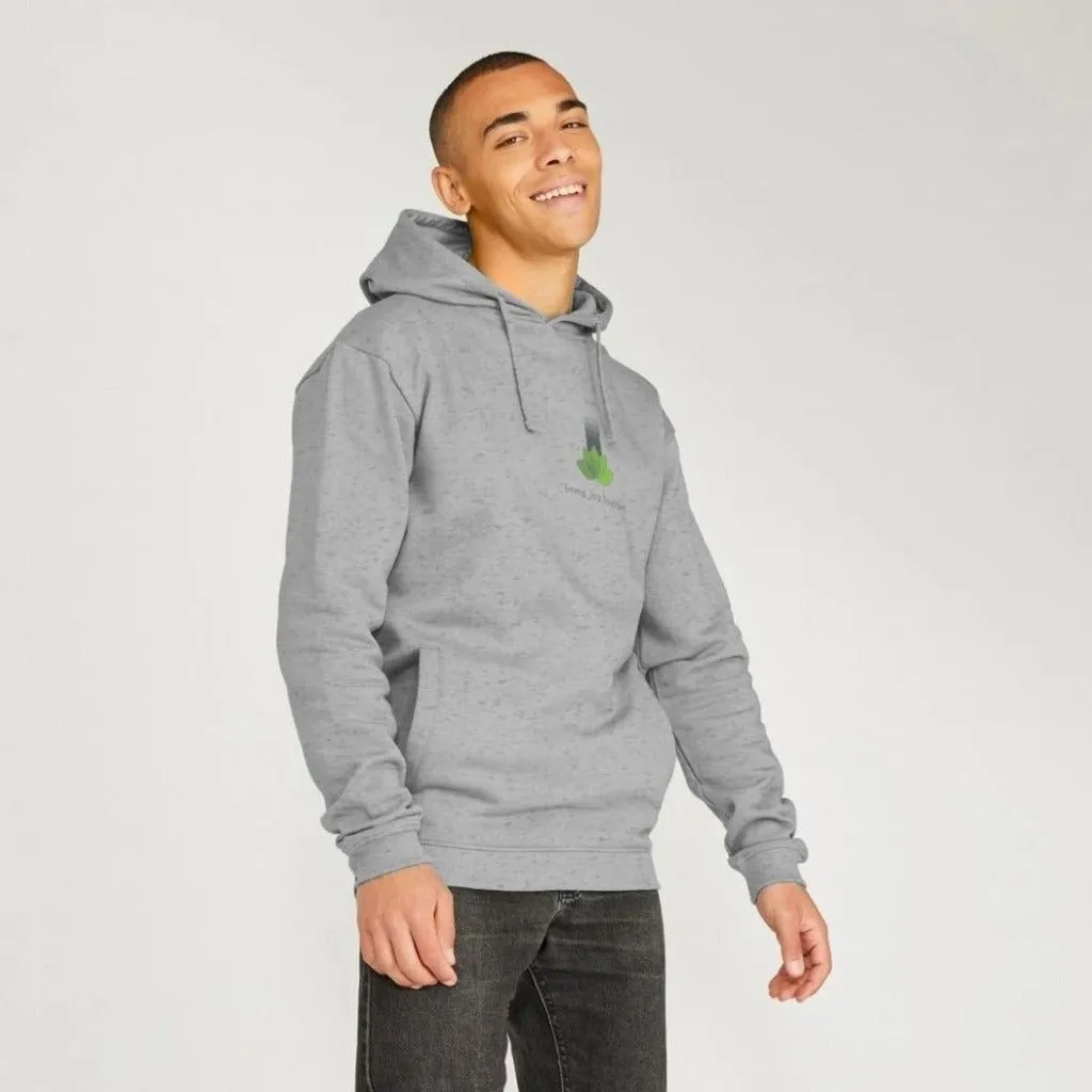 Mens Organic Cotton Hoodie - Ejb eco - Vegan Friendly - 5 Colours