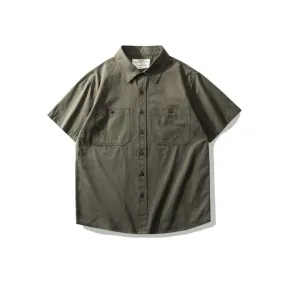 Men's Short Sleeves Engineer Shirt