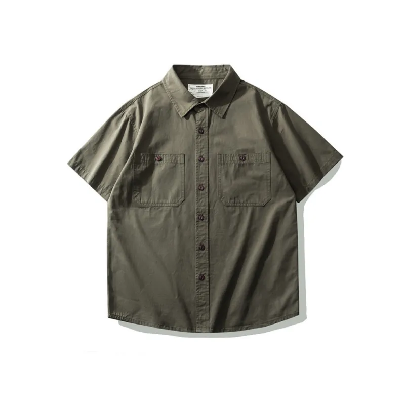 Men's Short Sleeves Engineer Shirt