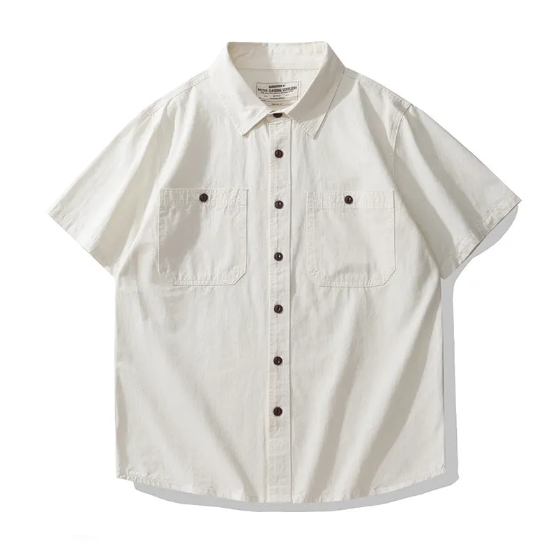 Men's Short Sleeves Engineer Shirt