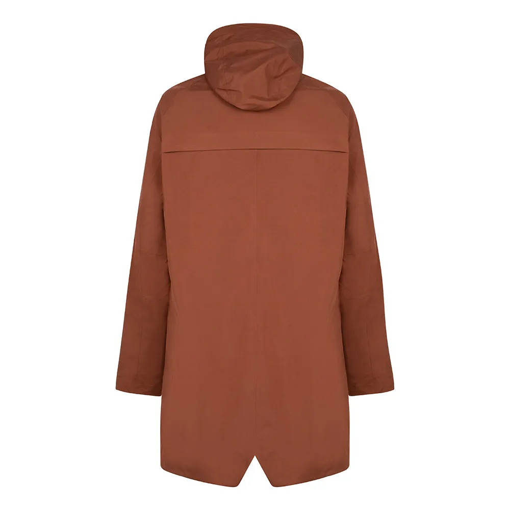 Men's Ultra Lightweight Packable Parka - Rusty Camel