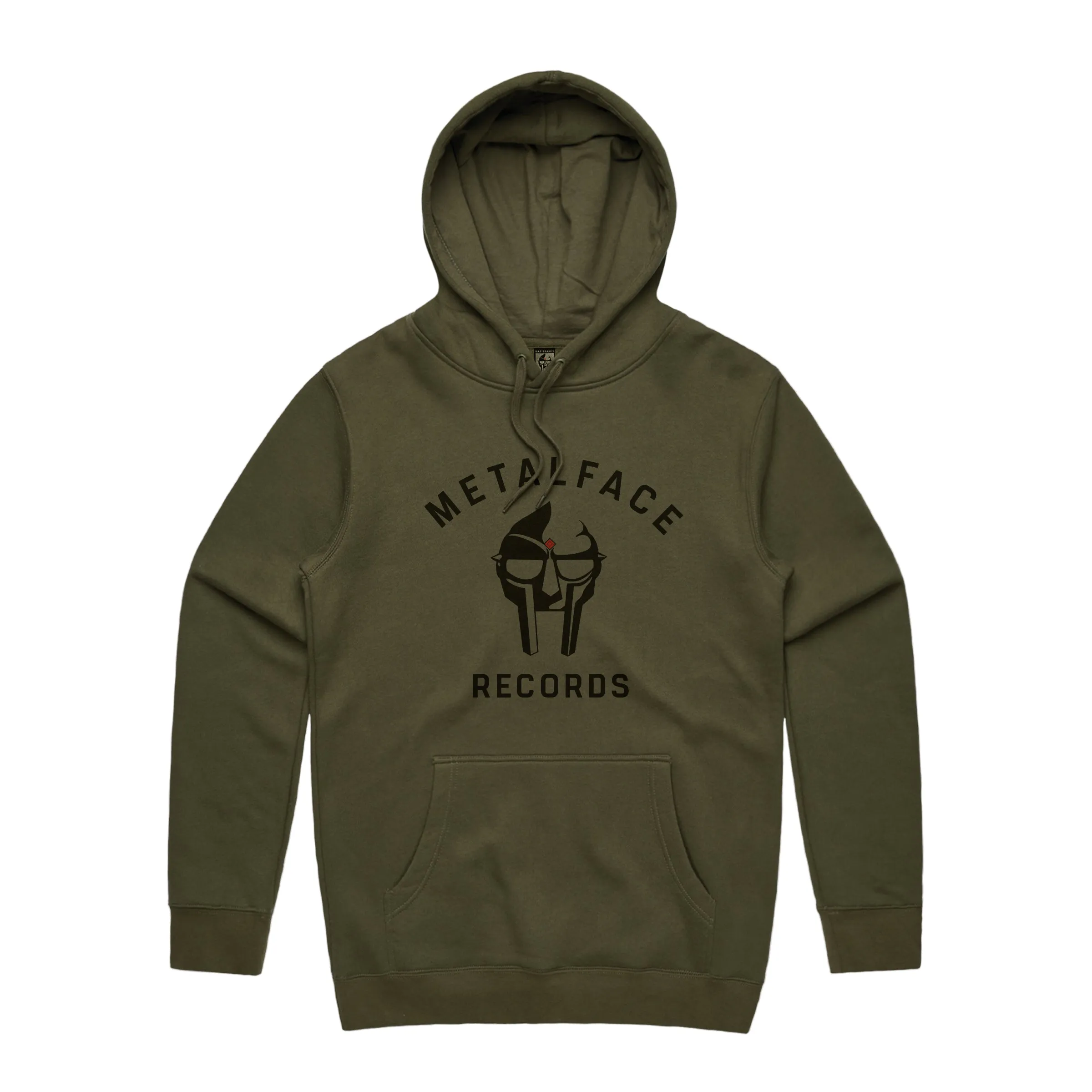 Metalface Records Hoodie - Army