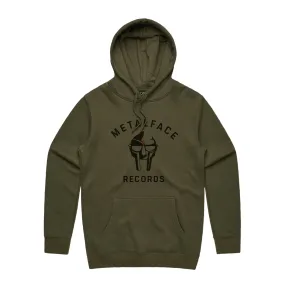 Metalface Records Hoodie - Army