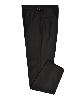 Midnight Grey Wool Dress Pant