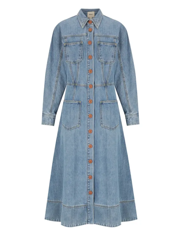 Morrison Elton L/S Denim Dress