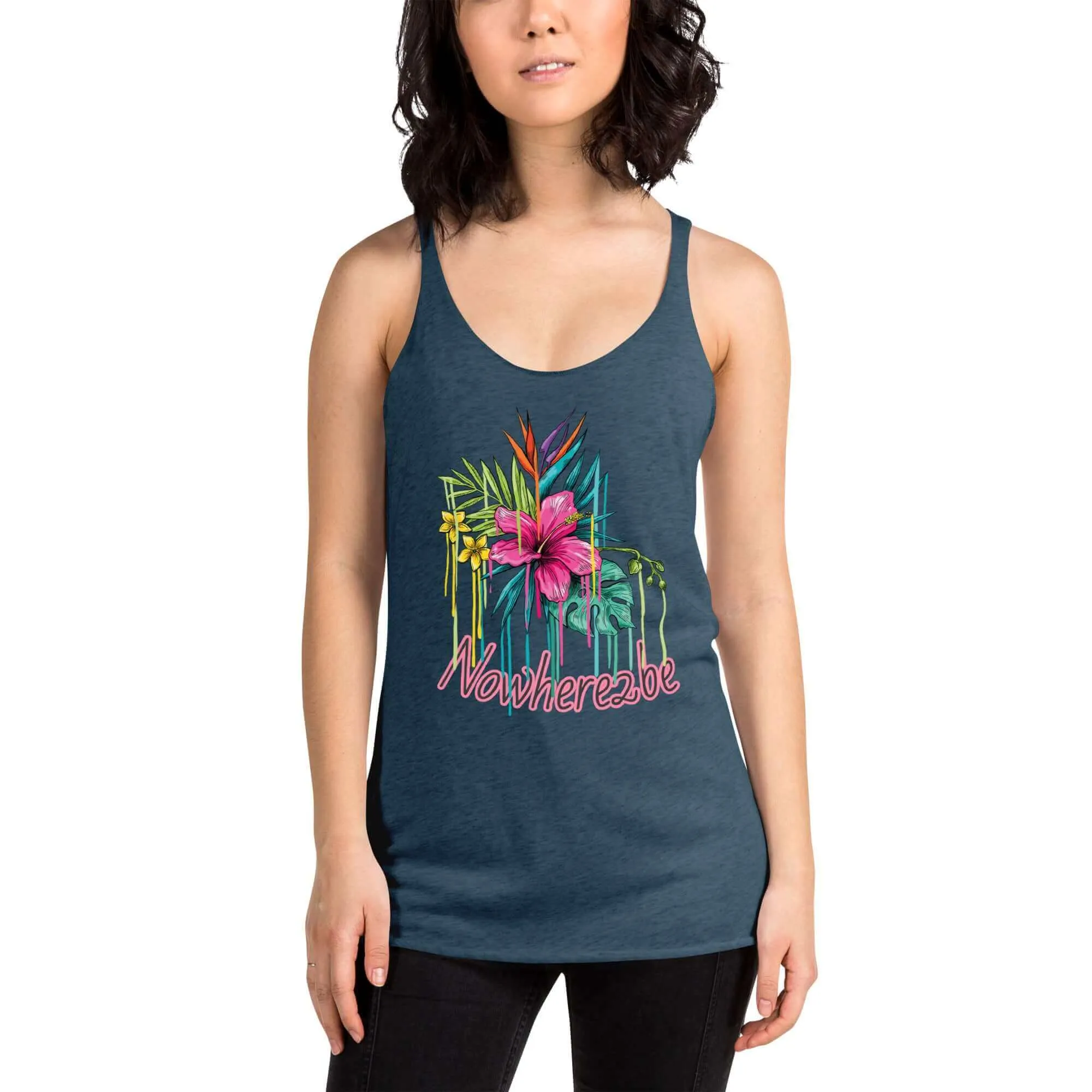 Nowhere2be Racerback Tank