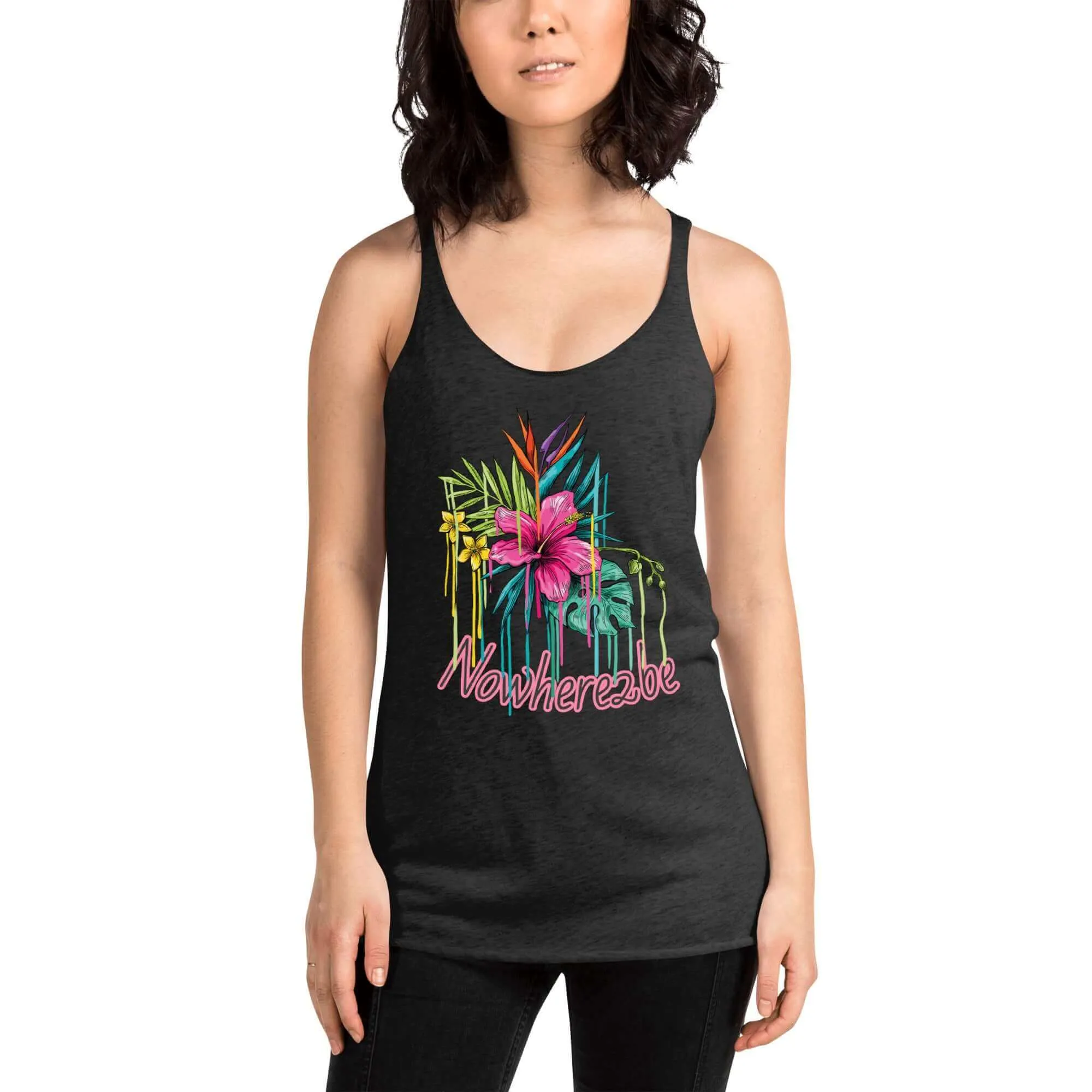 Nowhere2be Racerback Tank