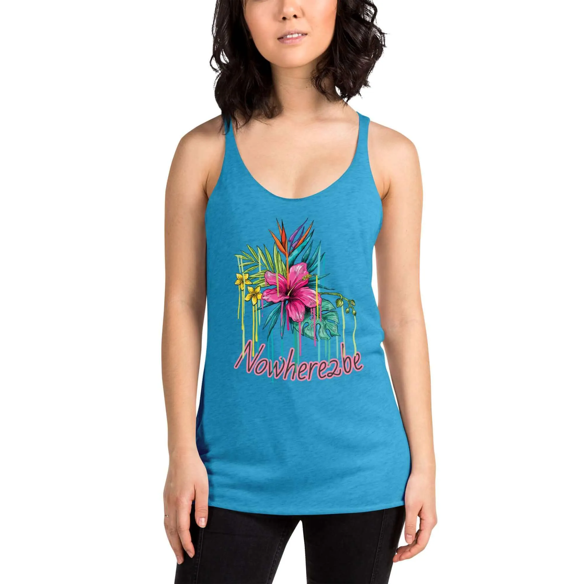 Nowhere2be Racerback Tank