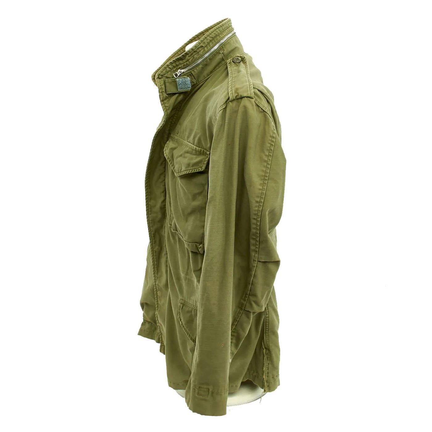 Original U.S. Vietnam War 1969 Dated M-1965 Field Jacket with Skull and Crossbones