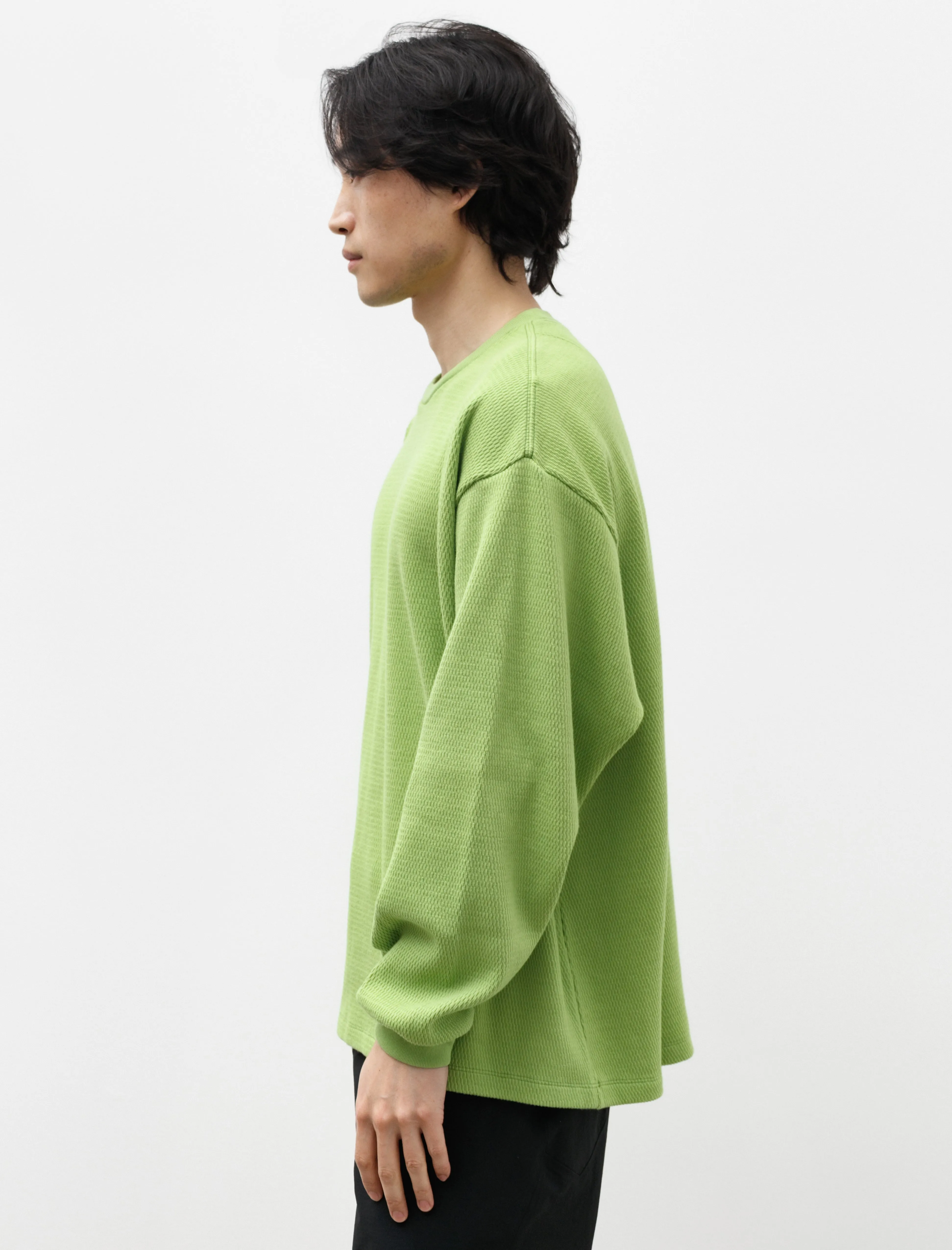 Oversize Longsleeve C Apple Green