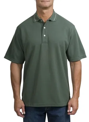 Port Authority - Ottoman Rib Sport Shirt with Hemmed Sleeves.  K438