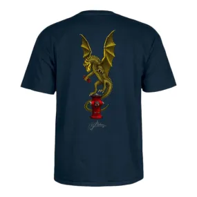 Powell Peralta Andy Anderson Vajra T-Shirt Navy