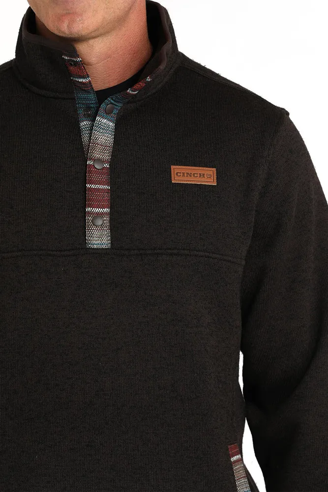 Pullover Sweater in Brown by Cinch