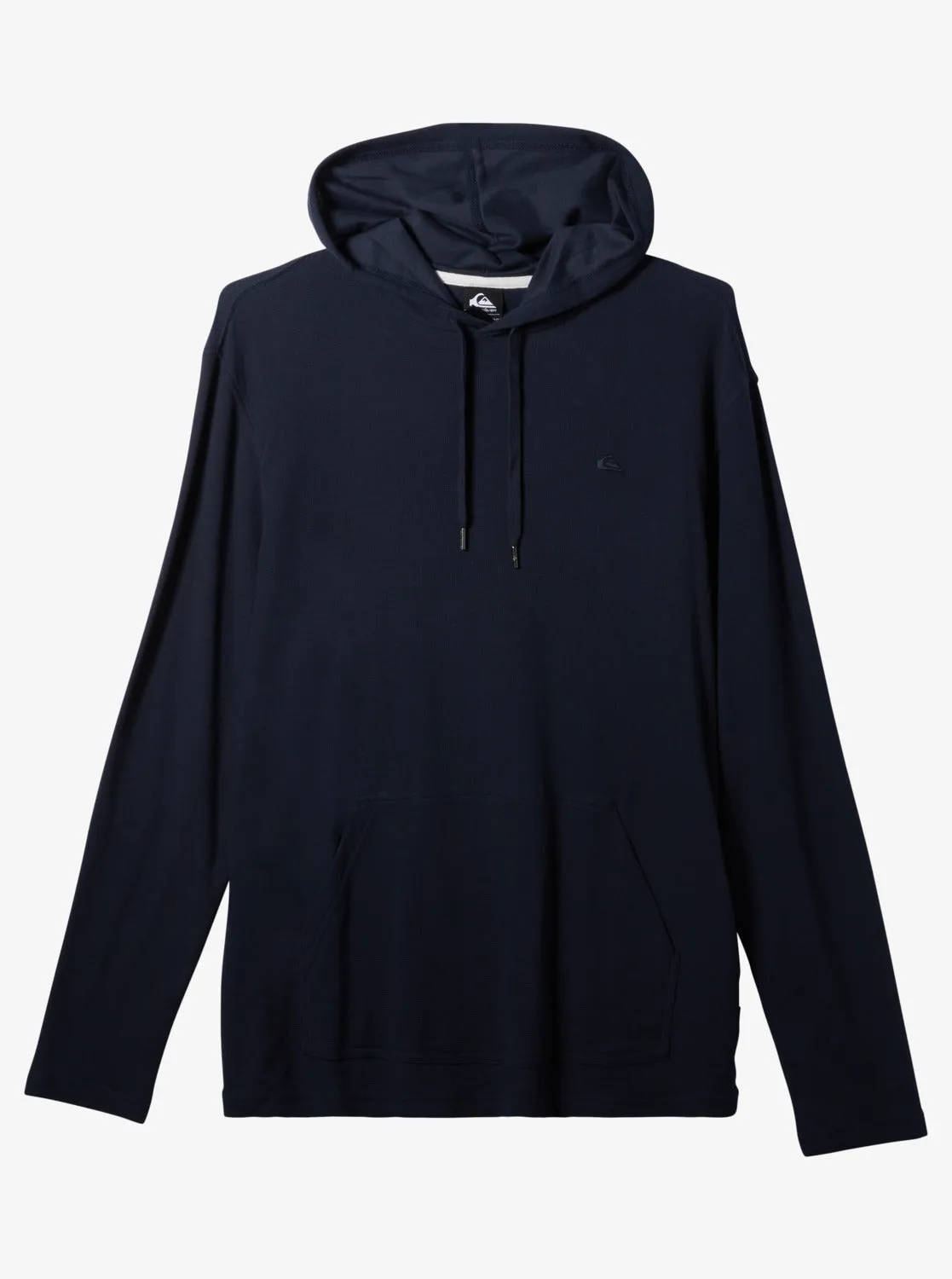 Quiksilver Drills Hooded Thermal L/S Shirt-Navy