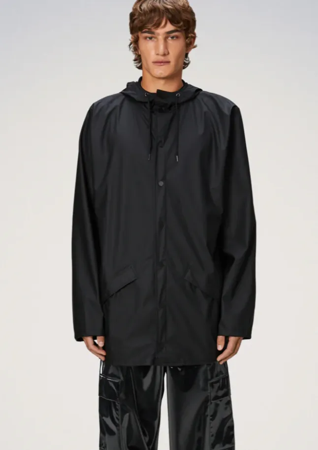 Rains Jacket Black