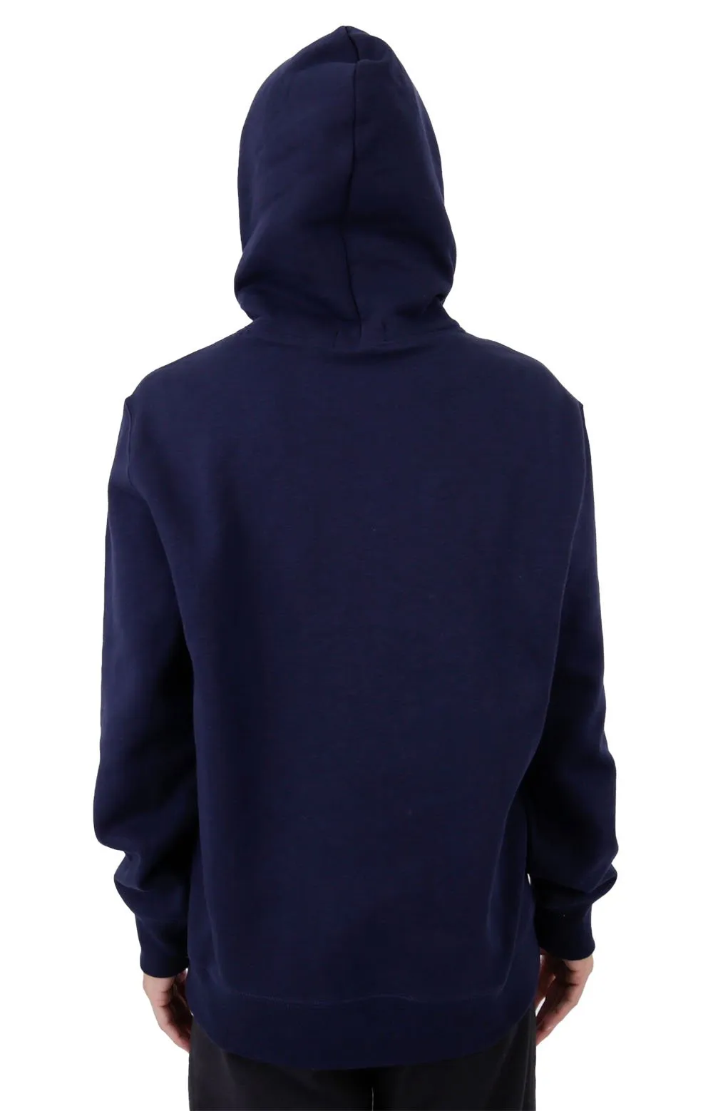 Retro Fleece Hoodie - Nautical Blue