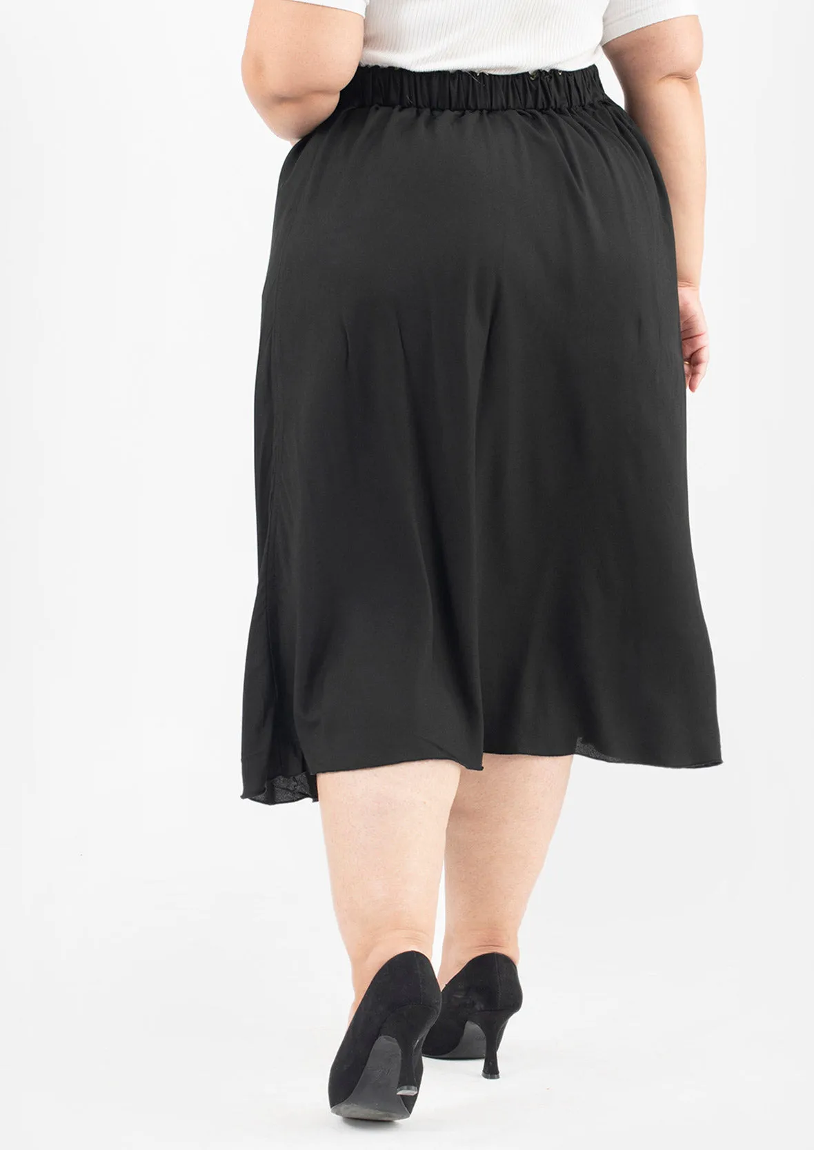 Reversible Skirt With Elasticated Waist