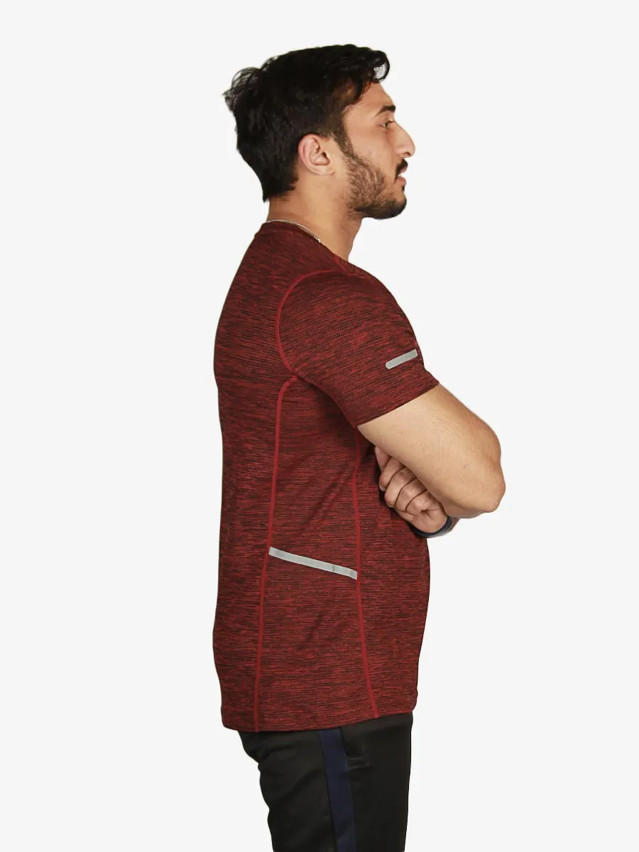 Ritten Impact - T-Shirt - 1302 - Maroon / Black